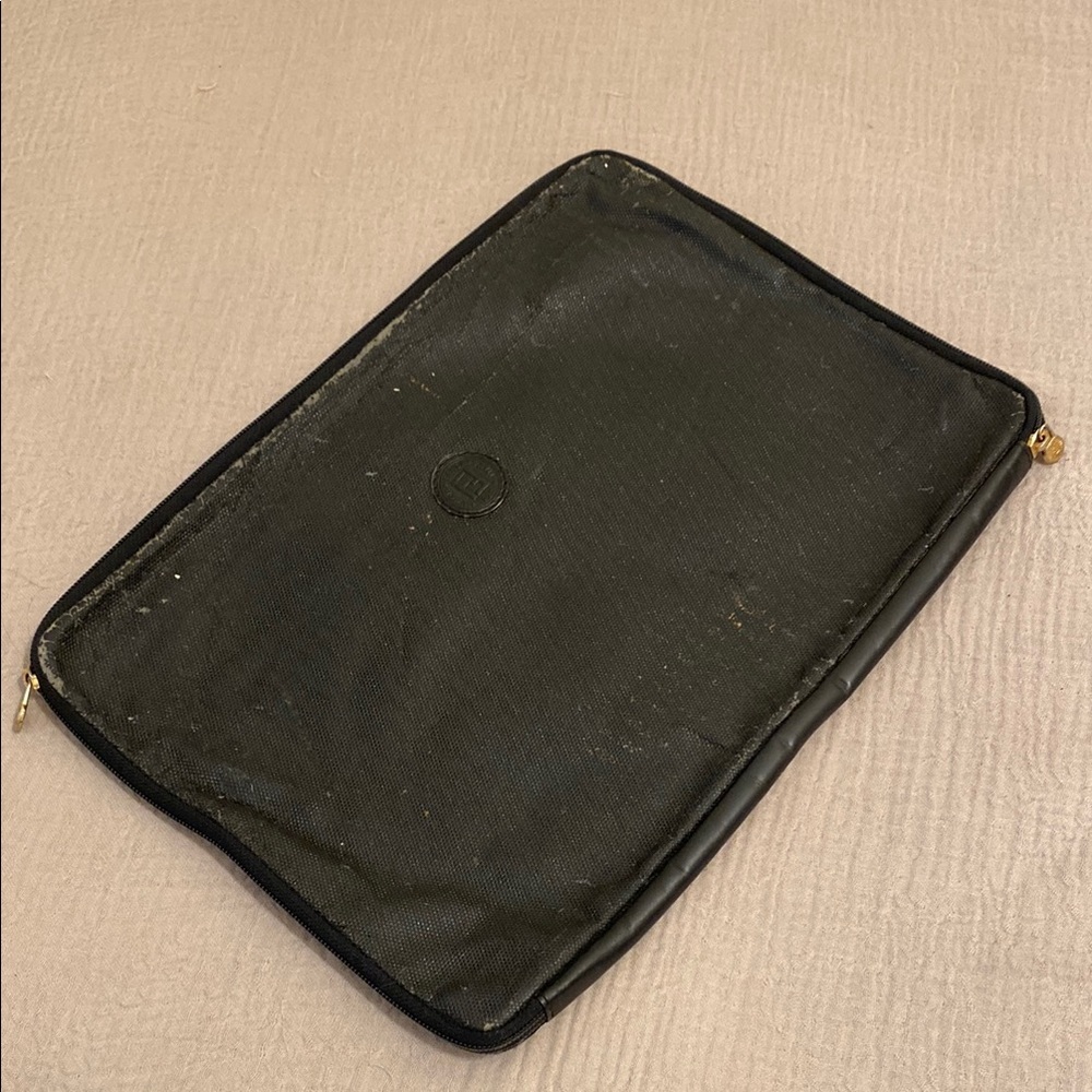 FENDI Vintyge Black Laptop Sleeve
